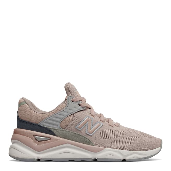 New Balance Pink & Grey X90 Sneakers