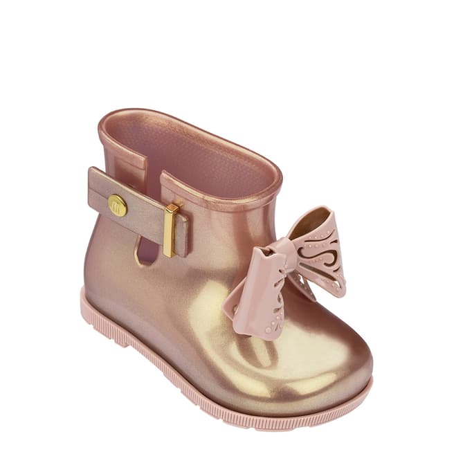 Mini Melissa Mini Pink Sugar Rain Fairy Boots