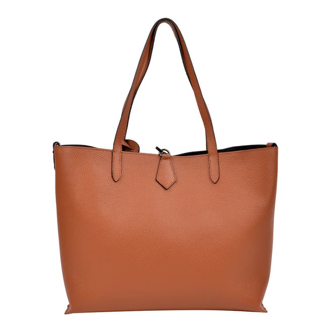 Isabella Rhea Cognac Leather Tote bag