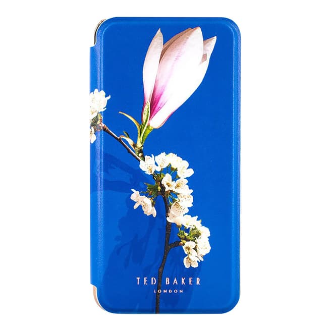 Ted Baker Harmony Mineral Layyli Mirror Folio Case for Apple iPhone X