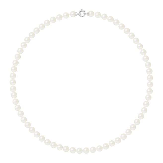 Atelier Pearls White Gold Freshwater Pearl Necklace 7-8mm