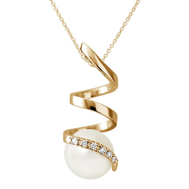 Atelier Pearls Yellow Gold Freshwater Pearl Pendant 7-8mm