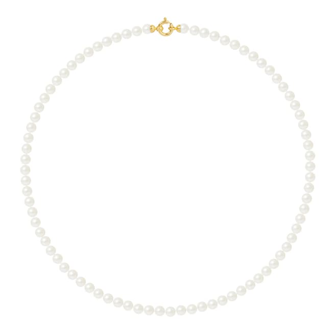 Atelier Pearls Yellow Gold Freshwater Pearl Necklace 5-6mm