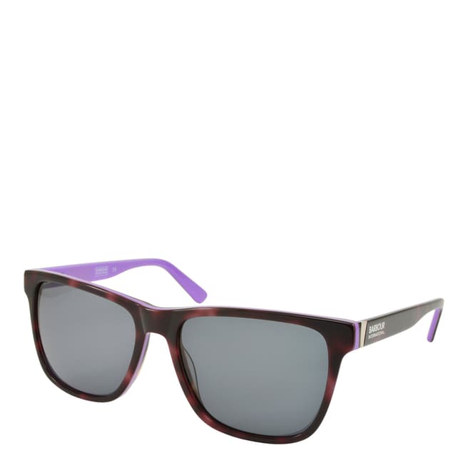 Barbour Men's Brown/Purple Barbour Sunglasses 55mm