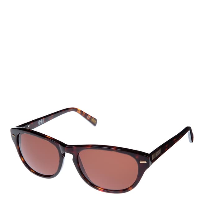 Barbour Unisex Brown/Red Barbour Sunglasses 55mm