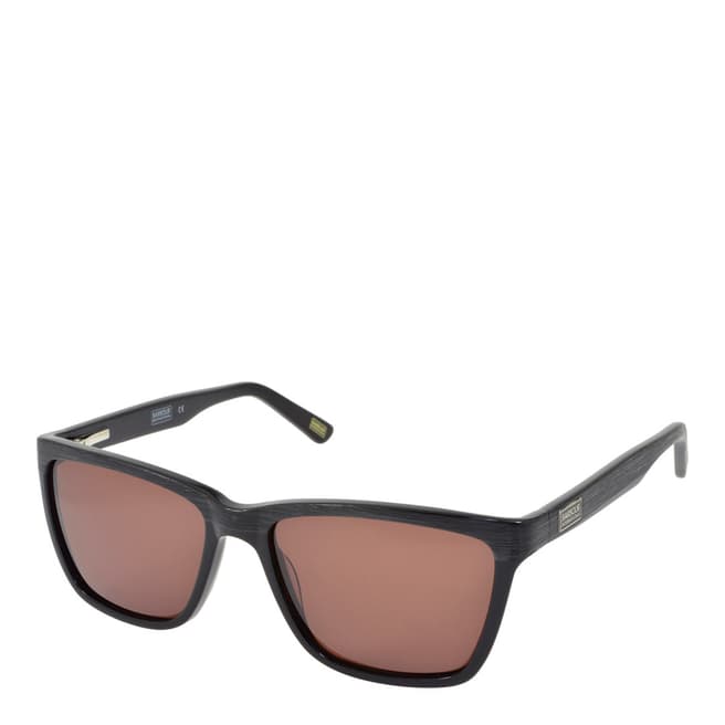 Barbour Men's Black/Brown Barbour Sunglasses 55mm