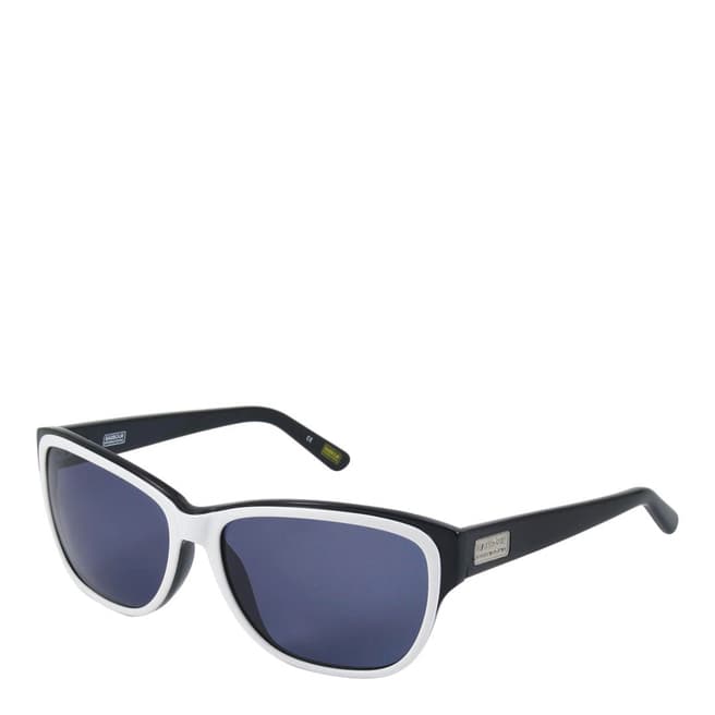 Barbour Men's Black/White Shell Barbour Sunglasses 58mm