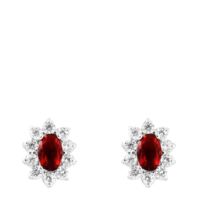 Wish List Ruby Zirconium Oxides Earrings