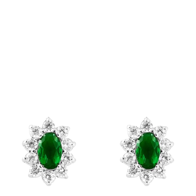 Wish List Emerald Zirconium Oxides Earrings