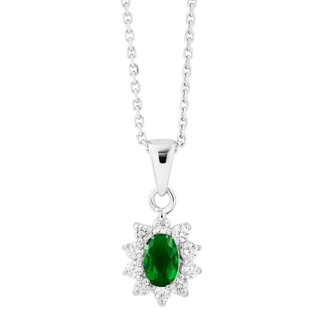 Wish List Emerald Zirconium Oxides Necklace