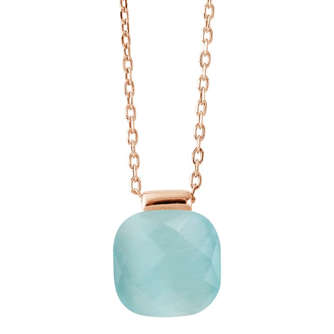 Wish List Turquoise Crystal Linea Moda Necklace