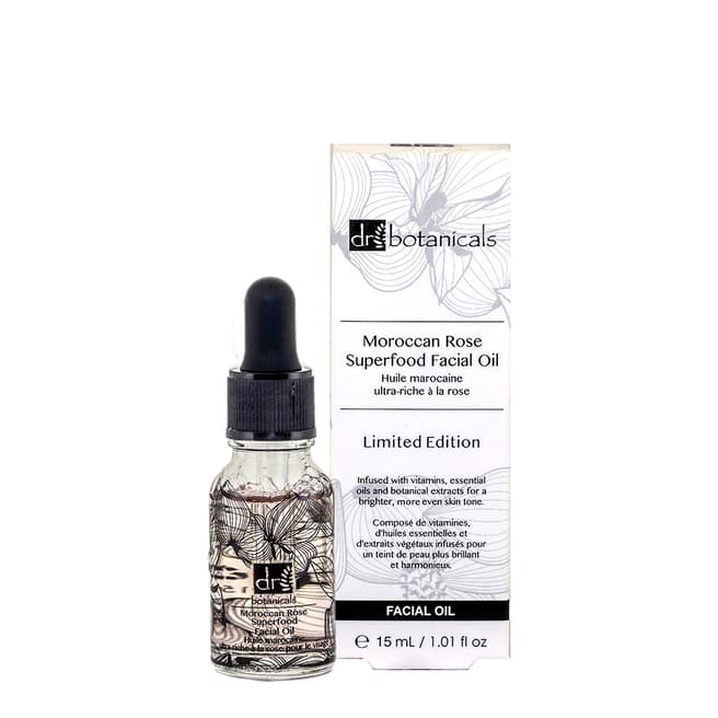 Dr. Botanicals Limited edition 15ml Moroccan Rose Superfood Facial Oil