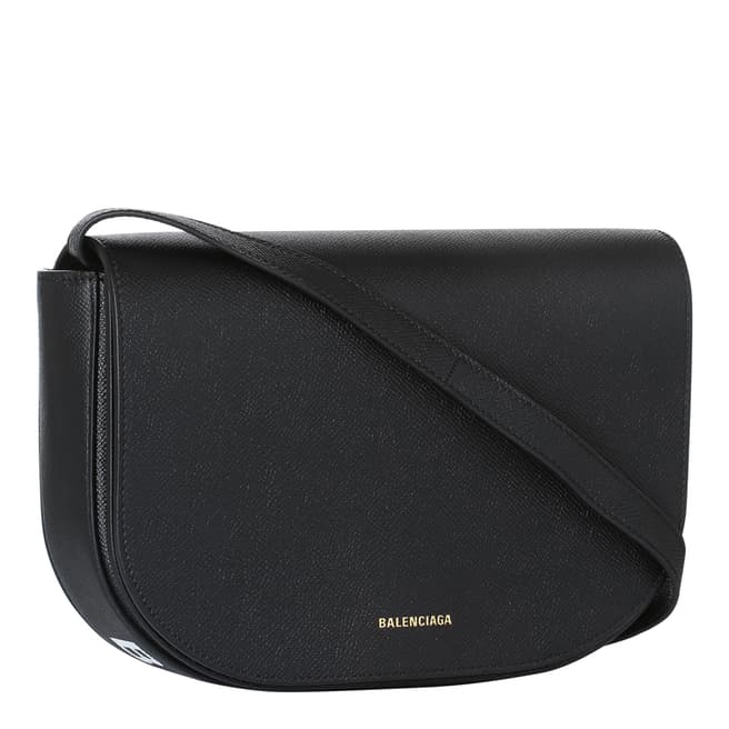 Balenciaga Black Signature Shoulder Bag