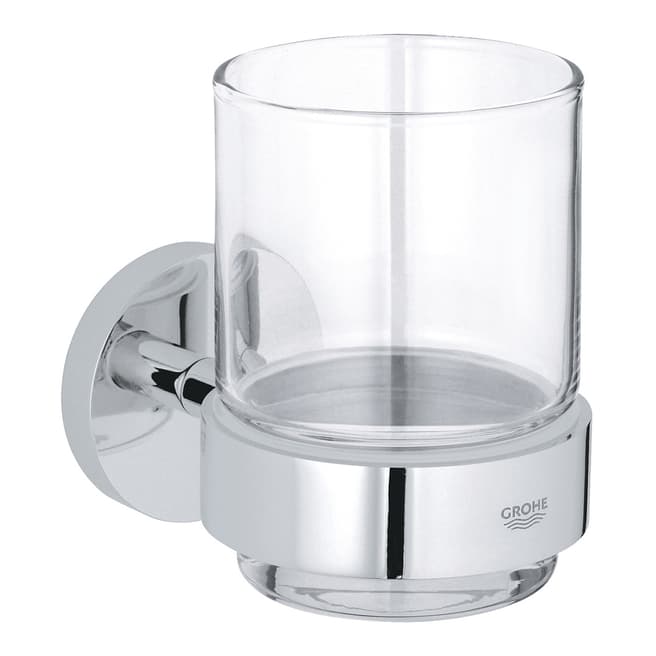 GROHE Essentials Crystal Tumbler with Holder