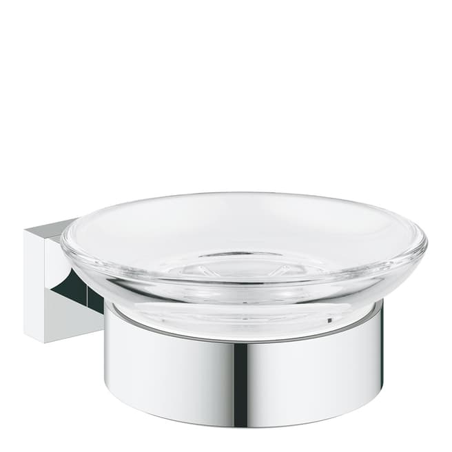 GROHE Essentials Cube Soap Dish with Holder