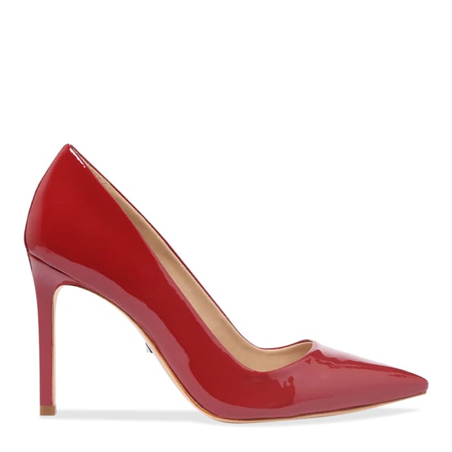 Schutz Red Patent Farrah Heeled Shoes