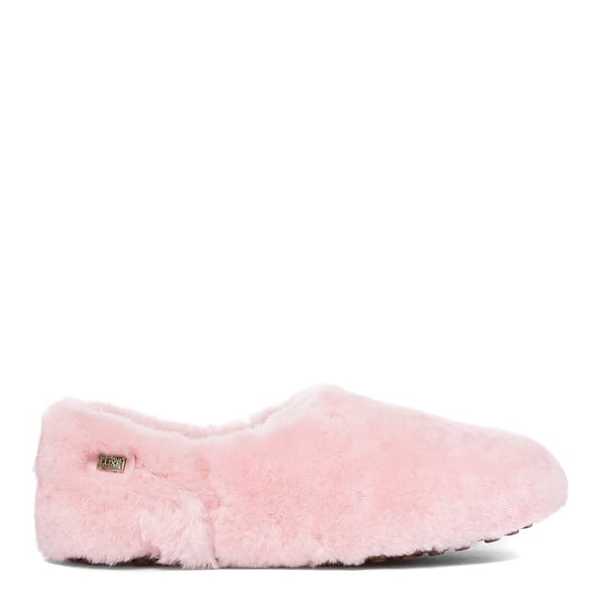 Australia Luxe Collective Pink Fluffy Wool Henry Slippers