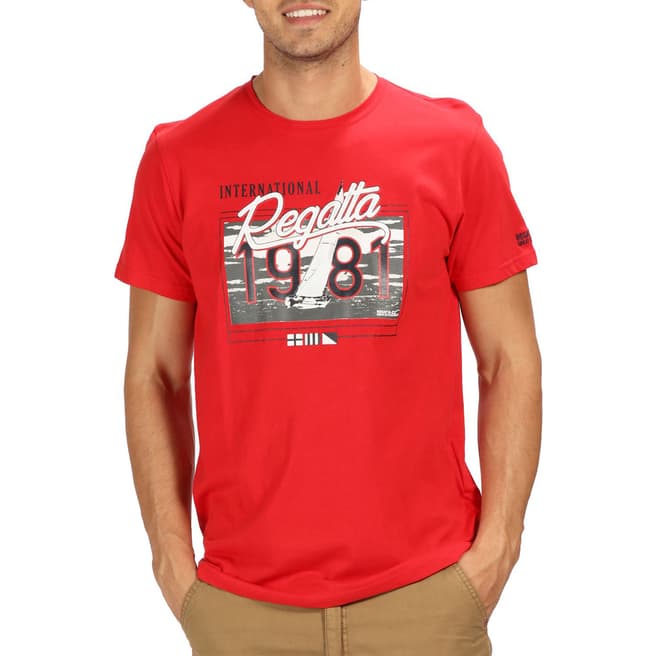 Regatta Pepper Red Cline III T-Shirt