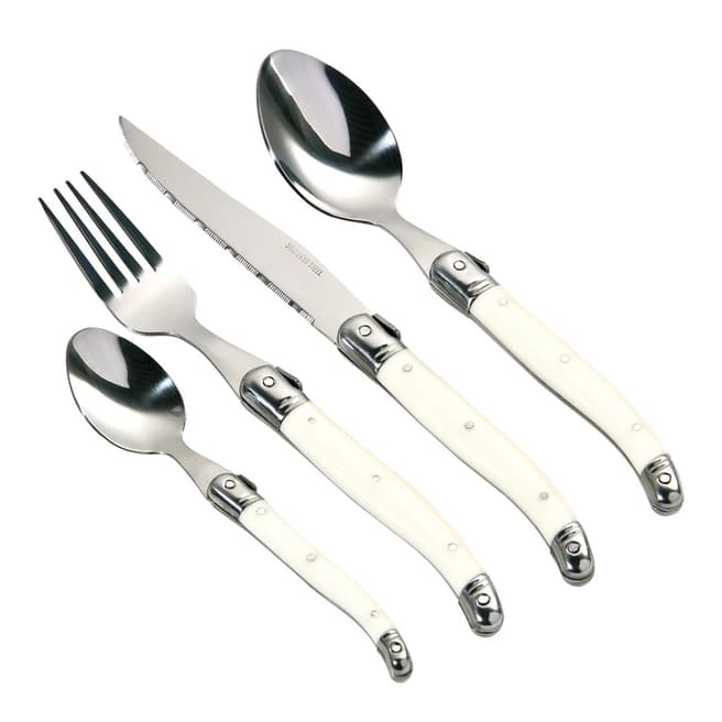Premier Housewares Cream 16 Piece Swiss Cutlery Set
