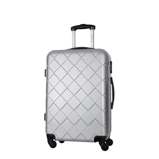 Bagstone Grey Bagstone Lewis 4 Wheeled Suitcase 50cm