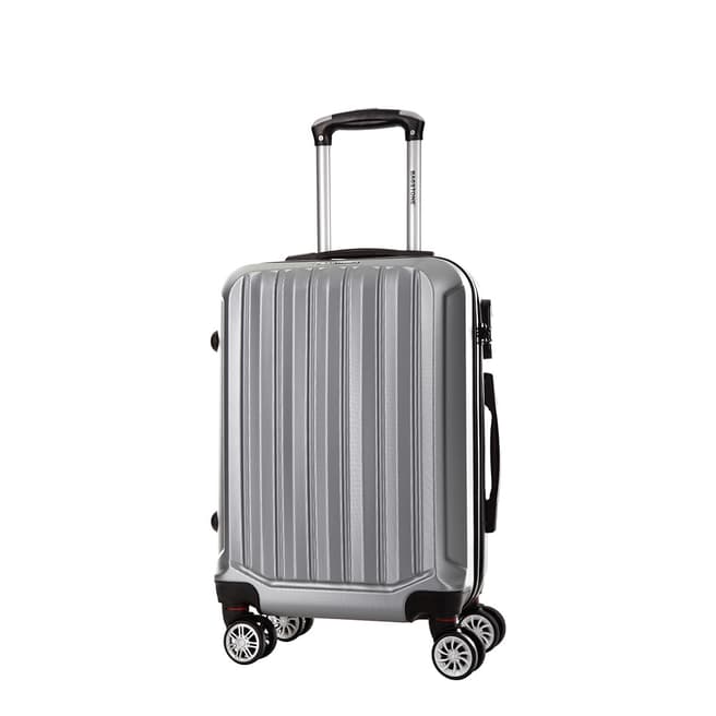 Bagstone Silver Bagstone Hope 8 Wheeled Suitcase 50cm