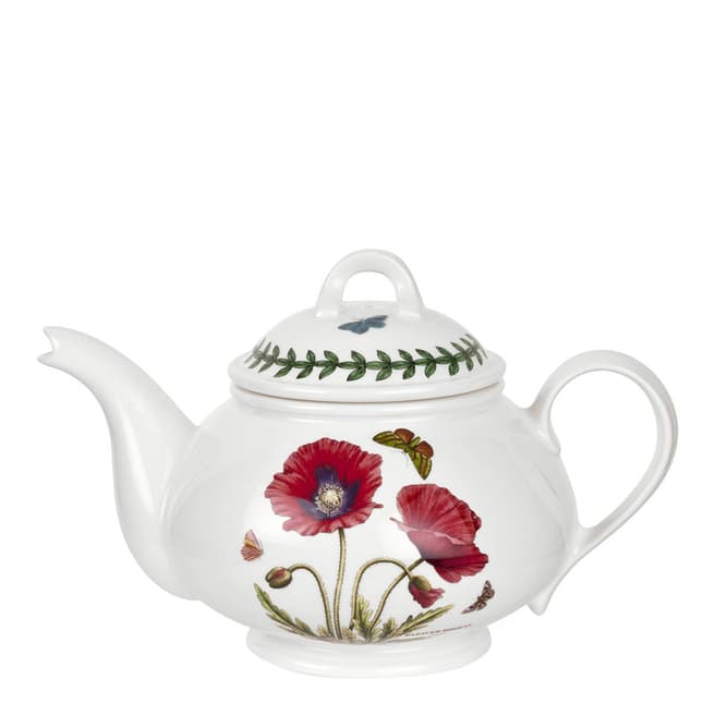 Portmeirion Botanic Garden Poppy Teapot, 600ml