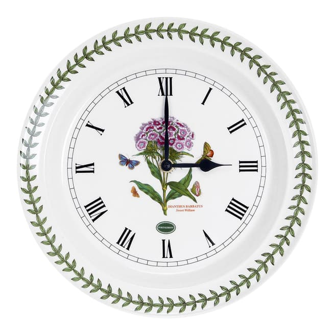 Portmeirion Botanic Garden Sweet William Wall Clock