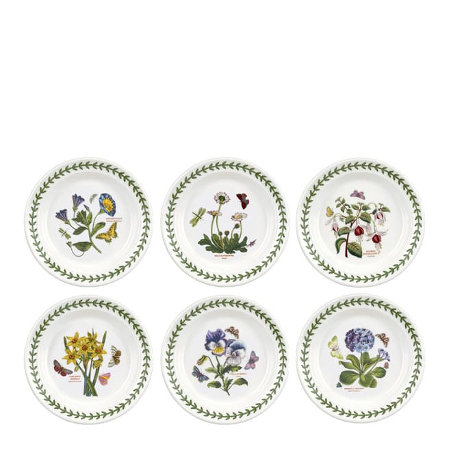 Portmeirion Set of 6 Botanic Garden Side Plates