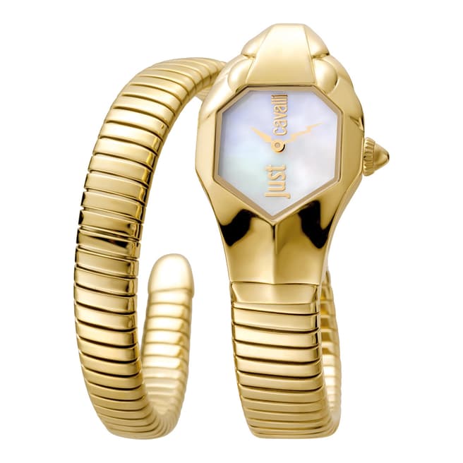 Just Cavalli Gold Plated Watch 22mm