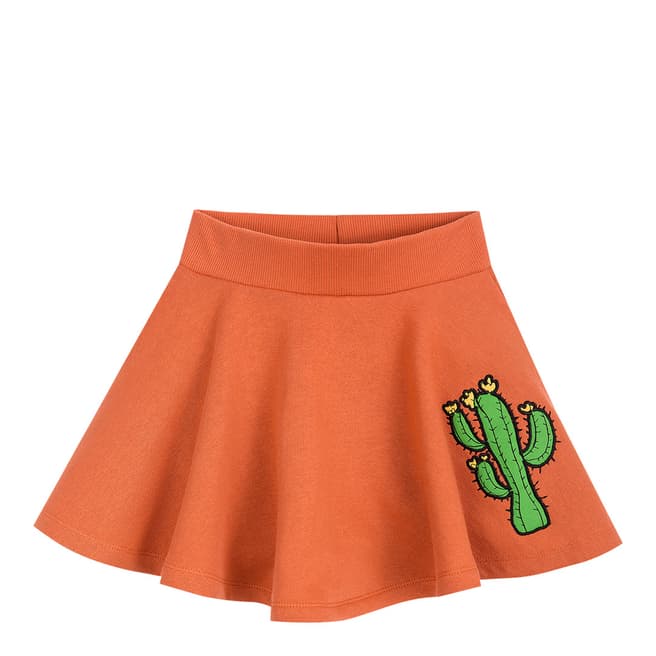 Mini Rodini Orange Donkey Cactus Skirt