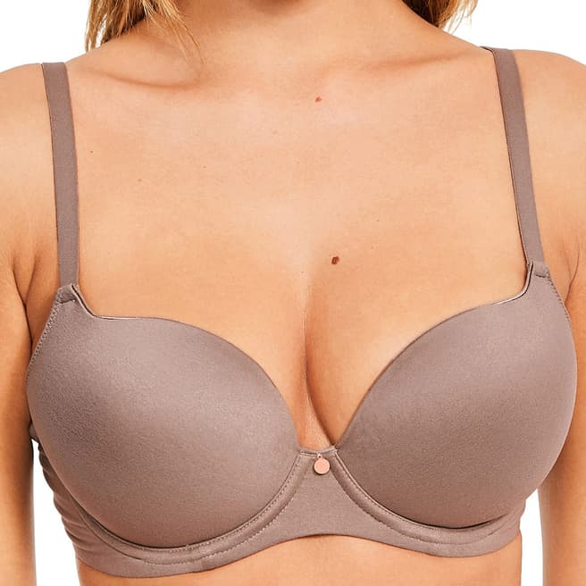 Figleaves Mocha Smoothing Sweetheart Full Cup Bra