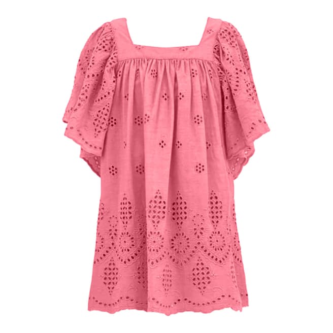 Seafolly Rose Pink Angel Cotton Dress