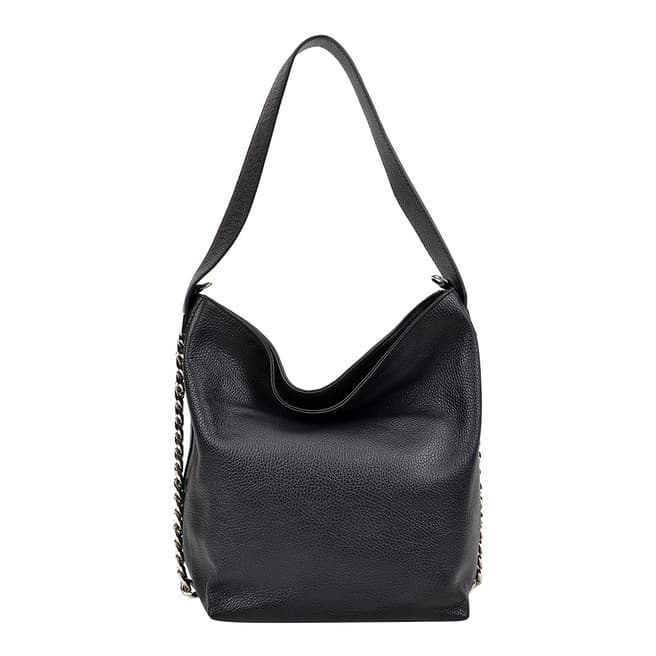 Luisa Vannini Black Luisa Vannini Chain Detail Bag
