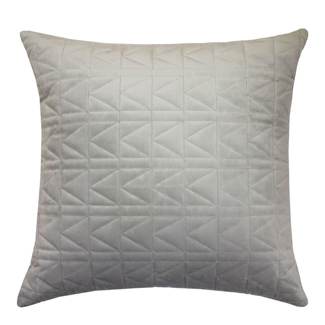Karl Lagerfeld Quilted K Cushion, Dove