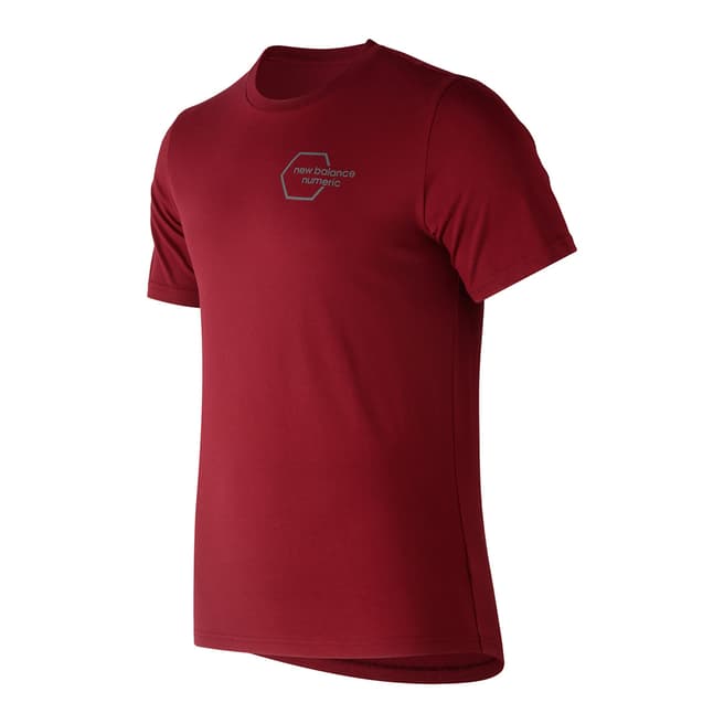 New Balance Performance Red NB New Hex Tee