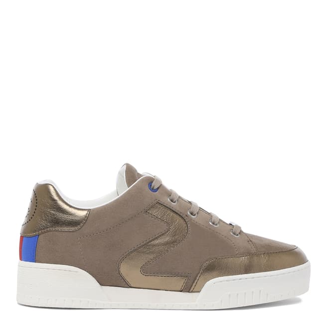 Stella McCartney Taupe/Bronze Low Rise Sneakers
