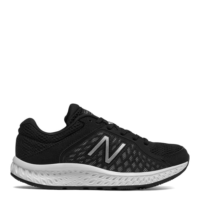 New Balance Performance Black & White 420v4 Sneakers 