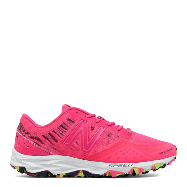 New Balance Performance Neon Pink Mesh 690 v2 Sneakers 