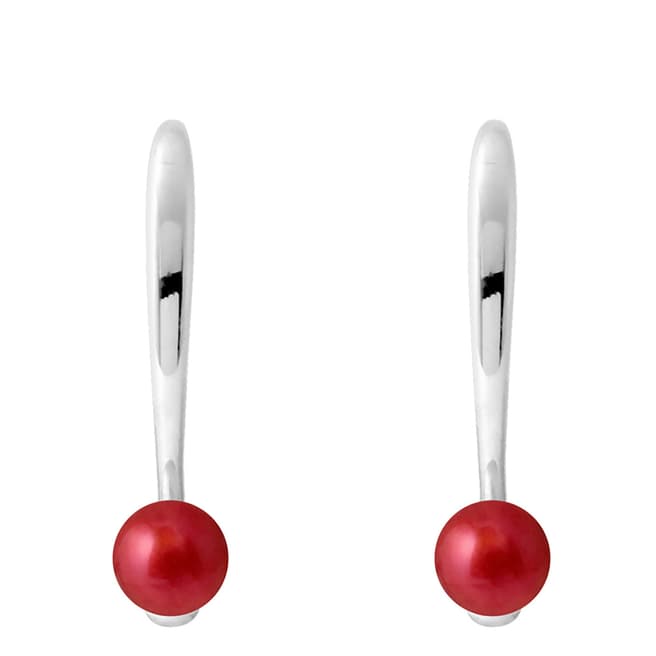 Atelier Pearls Cherry Button Pearl Earrings 6-7mm