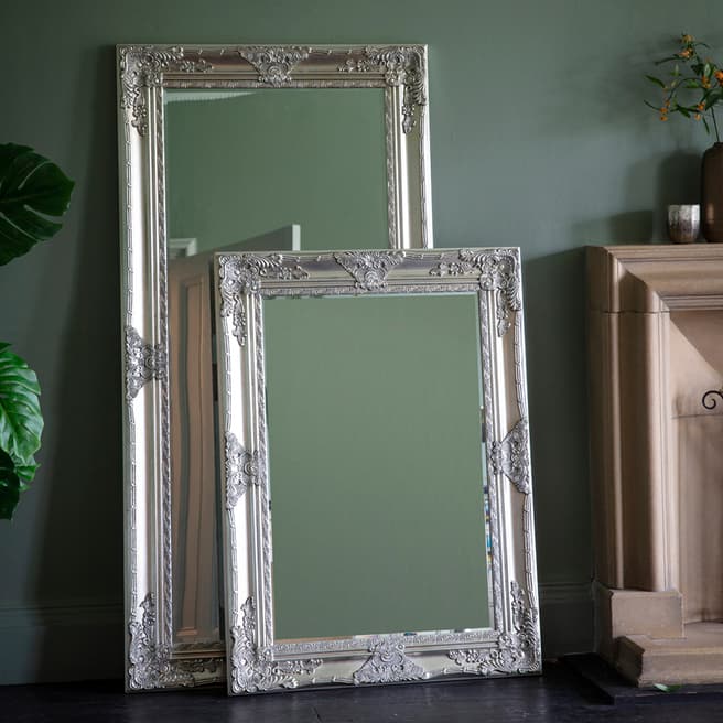 Gallery Living Hampshire Leaner Mirror Bright Silver 170x84cm