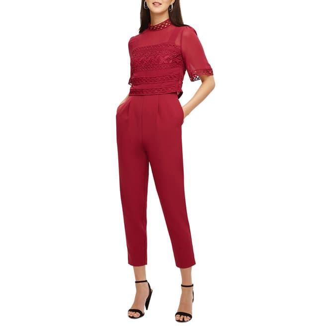 Phase Eight Bright Red Ilia Jumpsuit