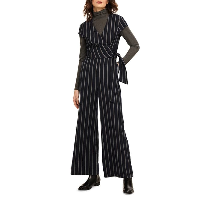 Phase Eight Navy/Multi Remee Jumpsuit