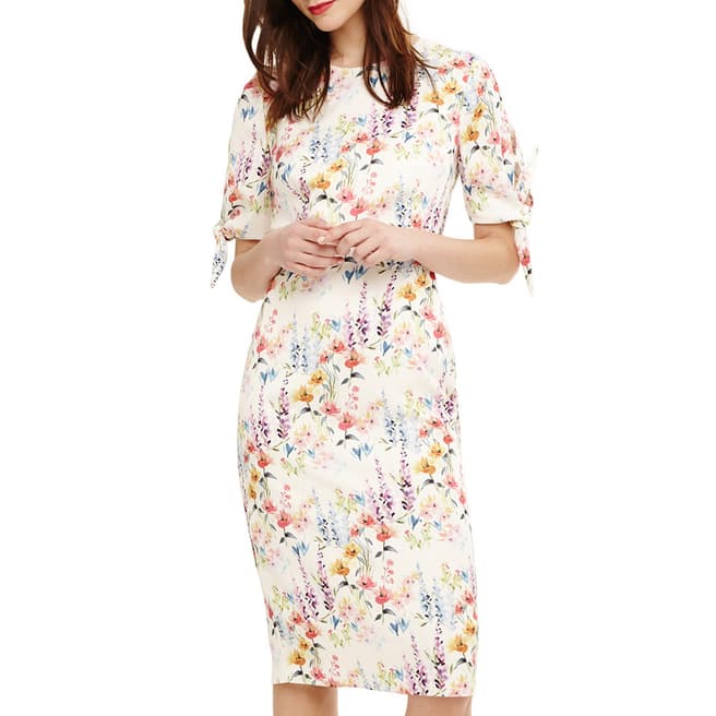 Phase Eight Ivory Bella Floral Dress