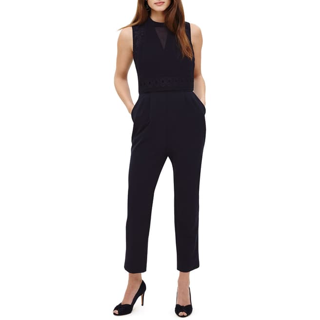 Phase Eight Navy Pearl Jumpsuit