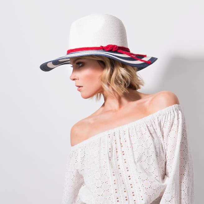 Pia Rossini White Liberty Hat