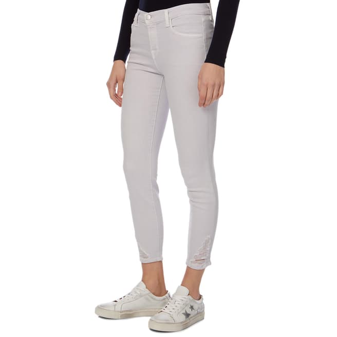 J Brand Lilac 835 Crop Skinny Stretch Jeans