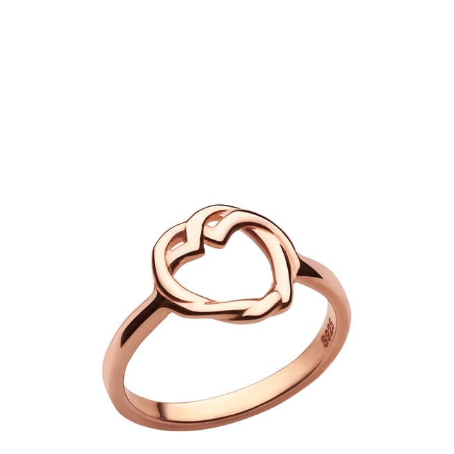 Links of London 18kt Rose Gold Vermeil Kindred Soul Ring