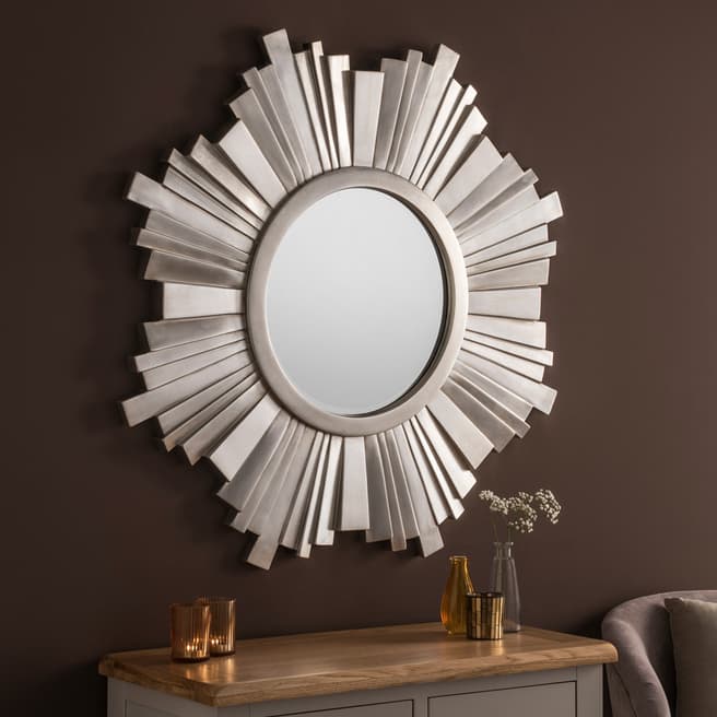 Yearn Silver Mirror 107cm