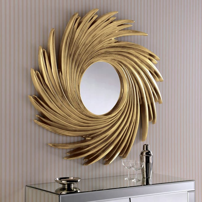 Yearn Gold Mirror 99cm