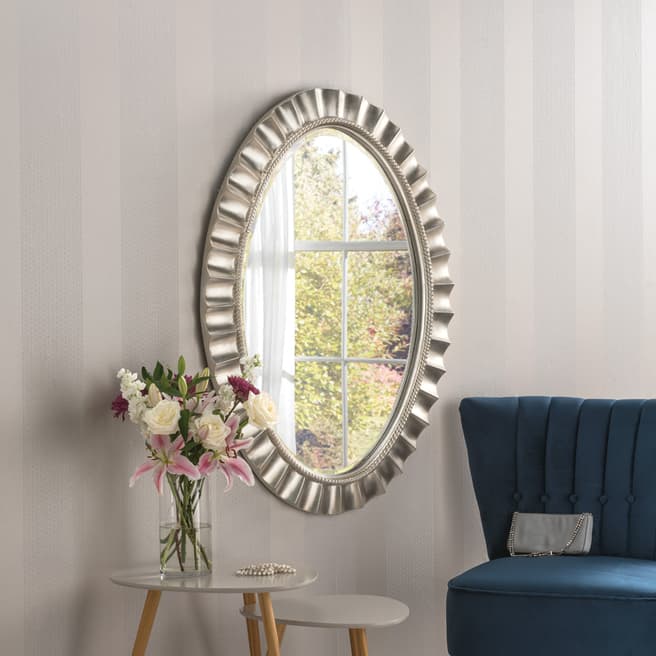 Yearn Silver Mirror 108x80cm